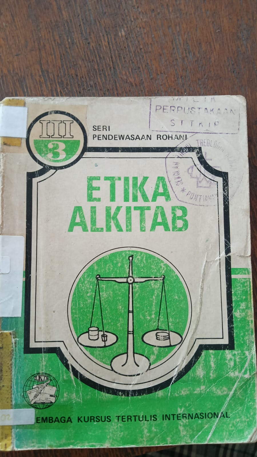 Cover buku Etika Alkitab
