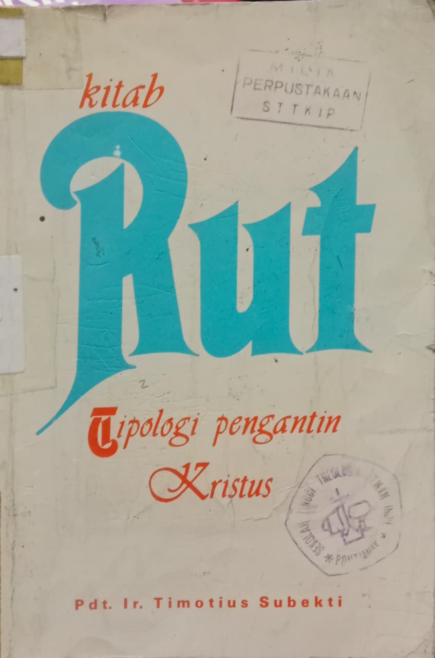 Cover buku kitab Rut