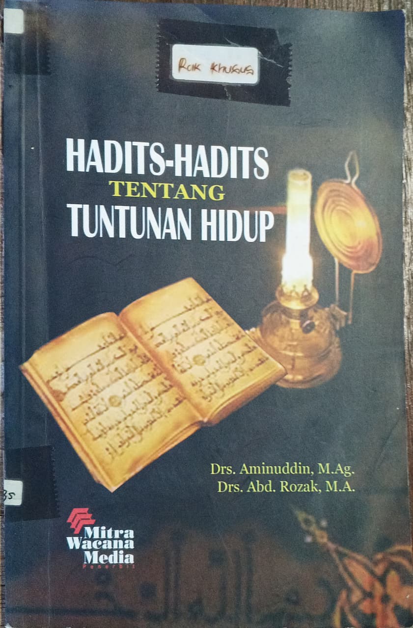 Cover buku HADIST-HADIST TENTANG TUNTUNAN HIDUP