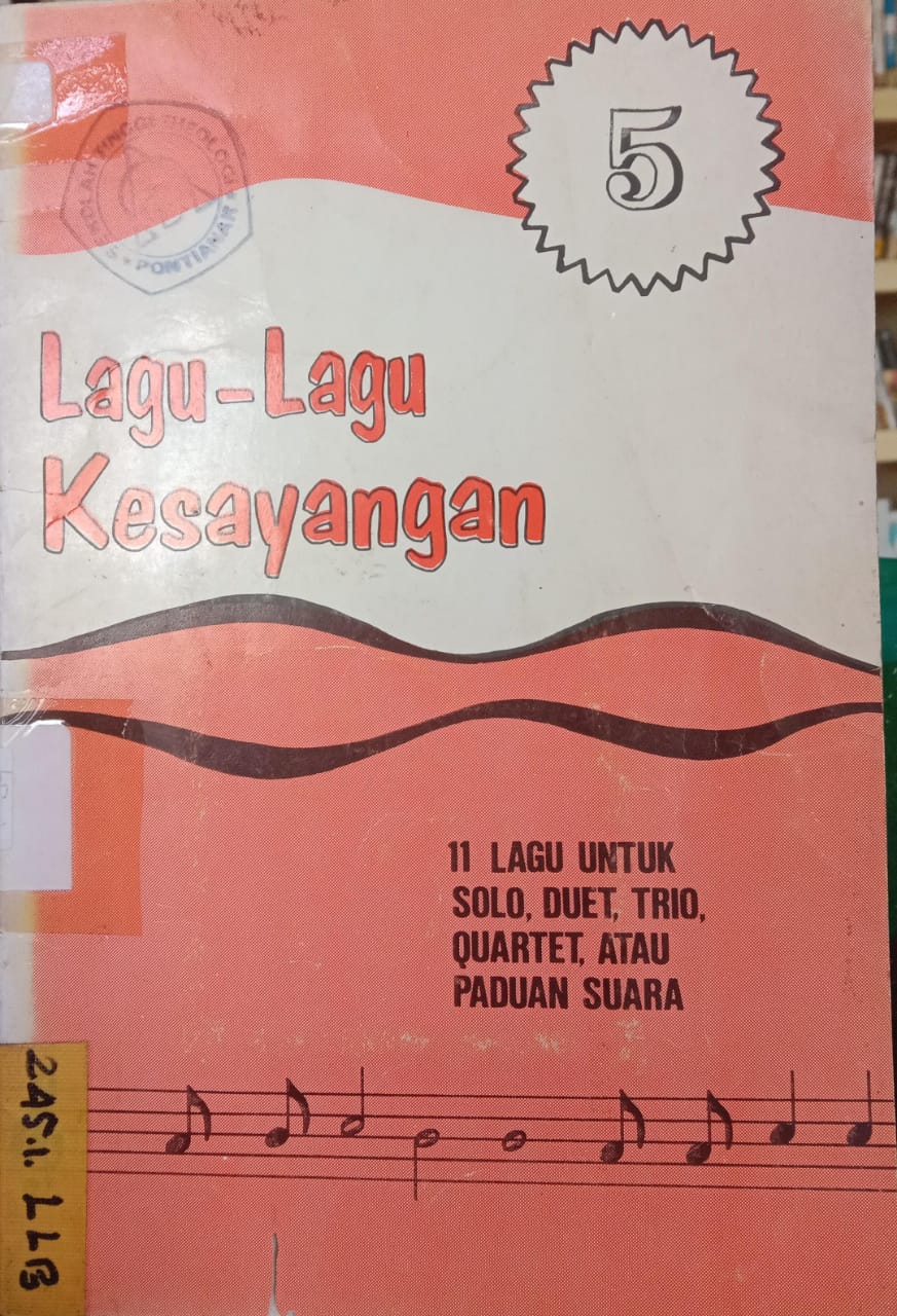 Cover buku Lagu-Lagu Kesayangan 5