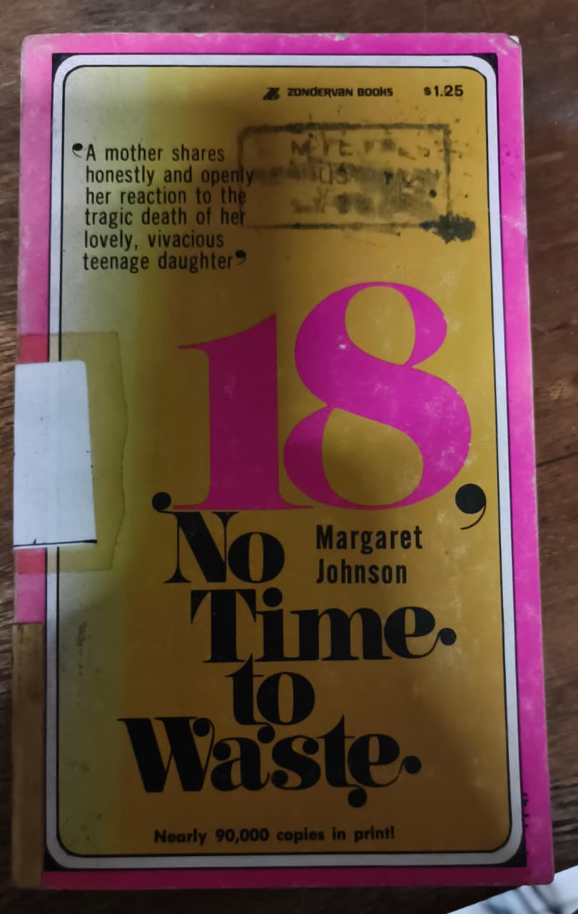 Cover buku No Time to Waste