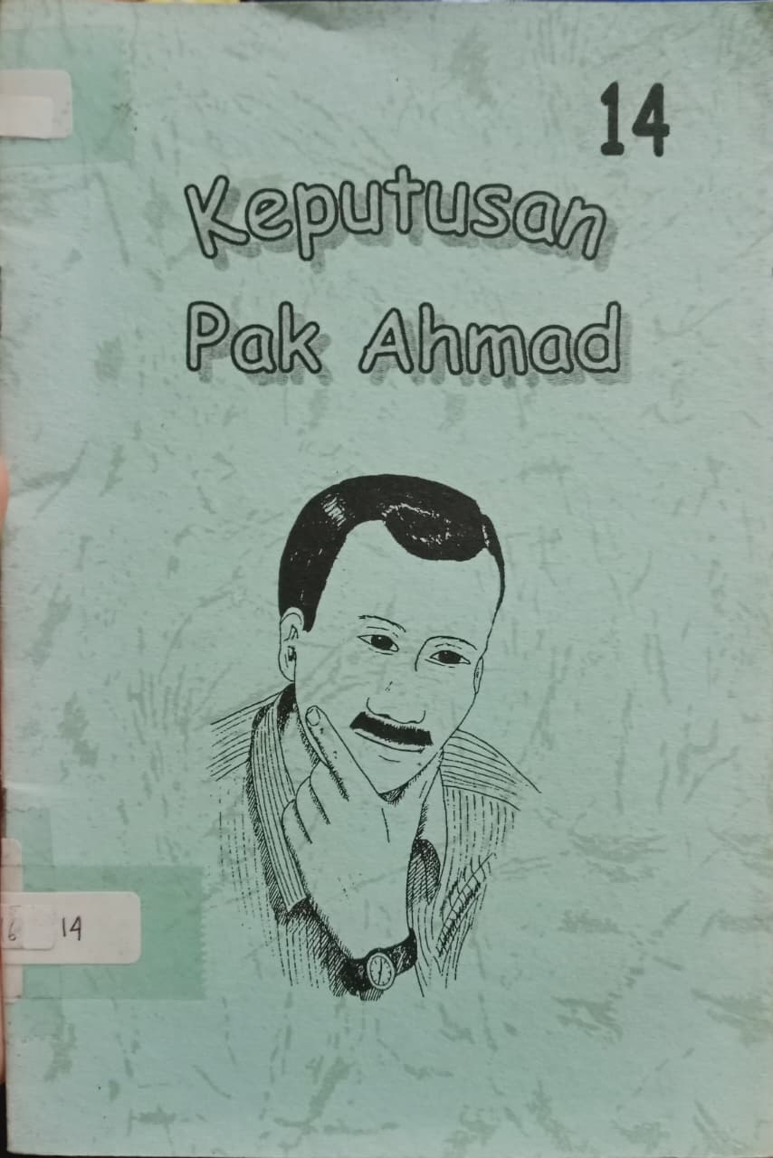 Cover buku Keputusan Pak Ahmad