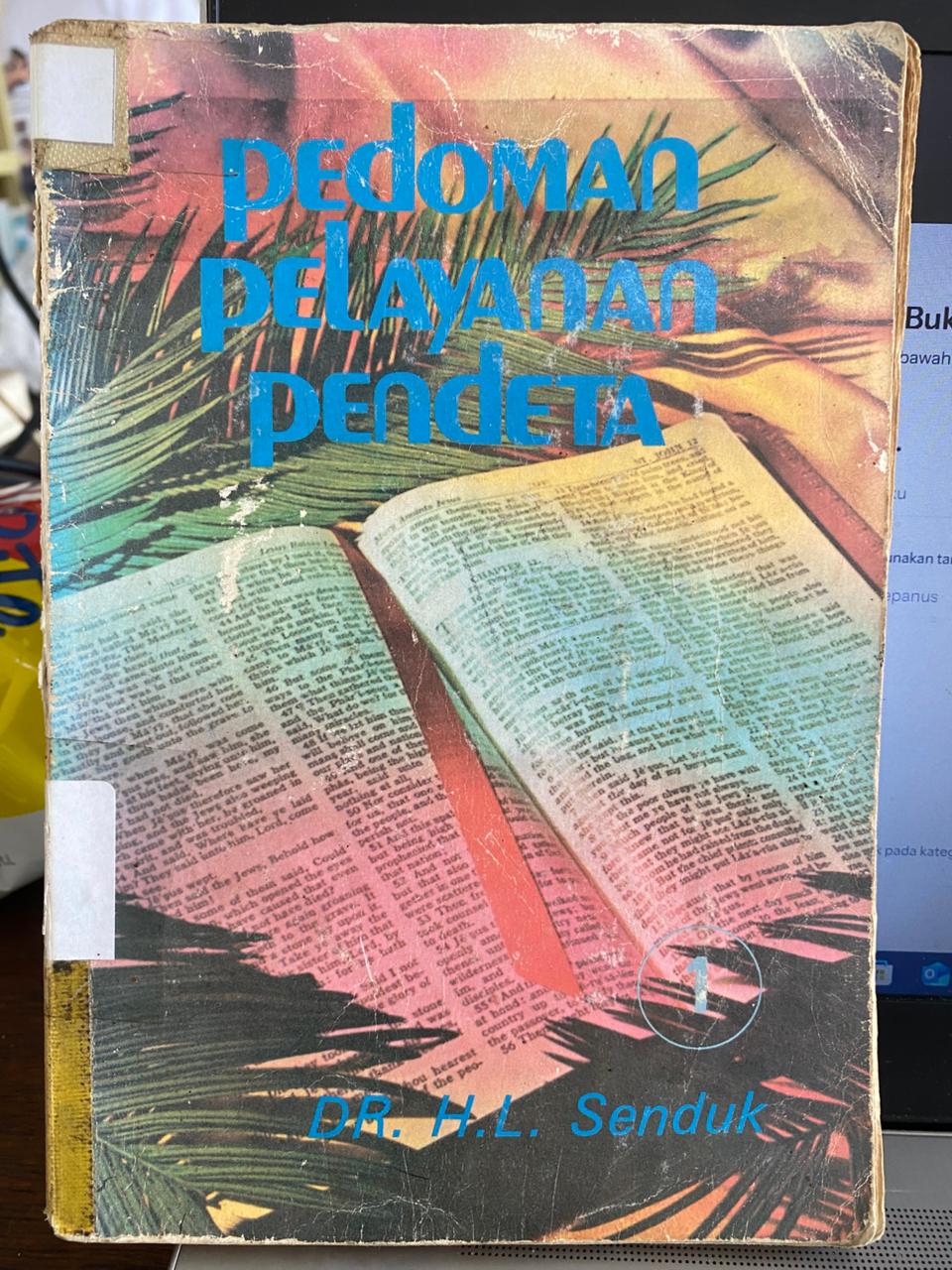 Cover buku Pedoman Pelayan Pendeta