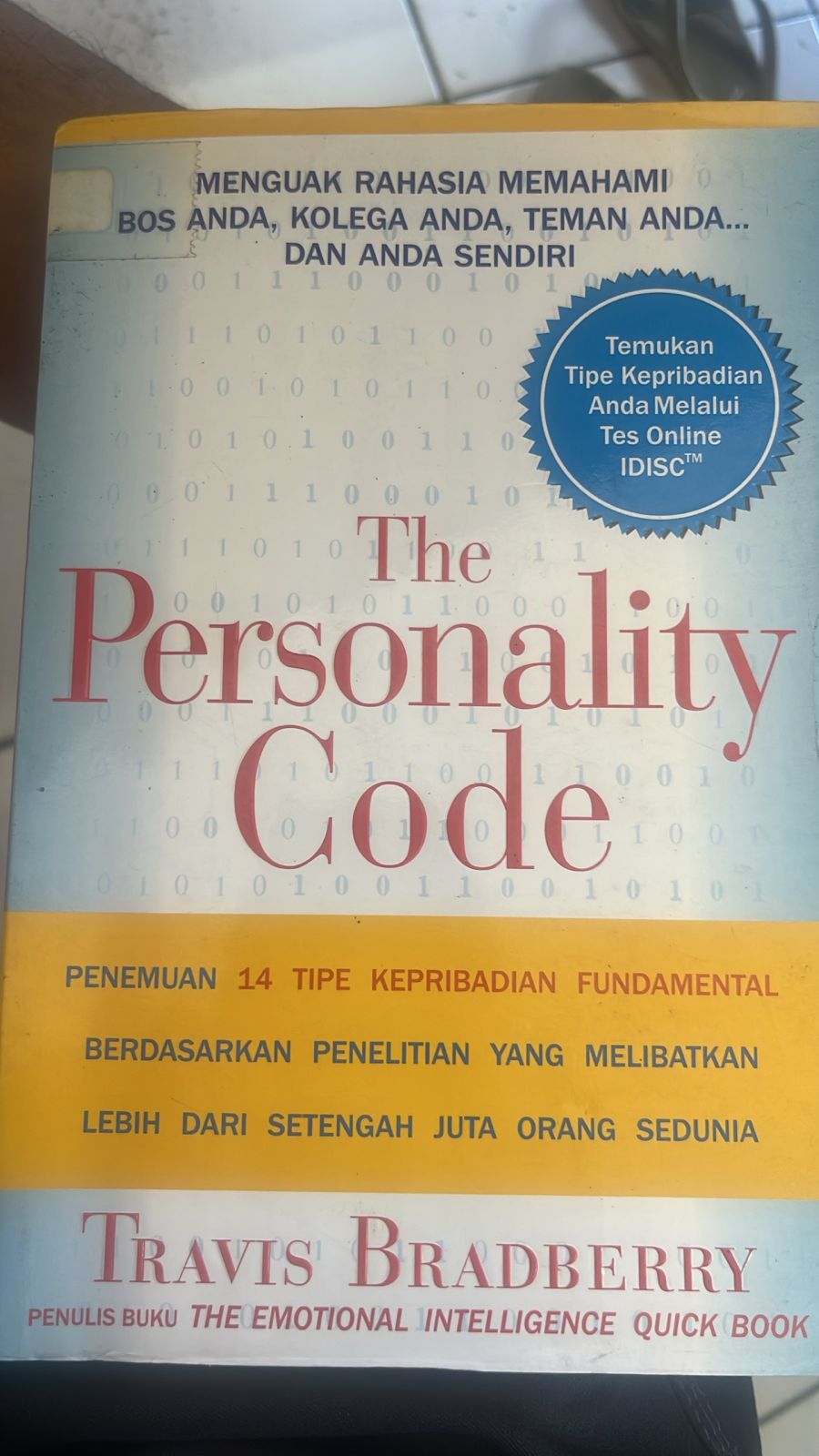Cover buku The Personality Code
