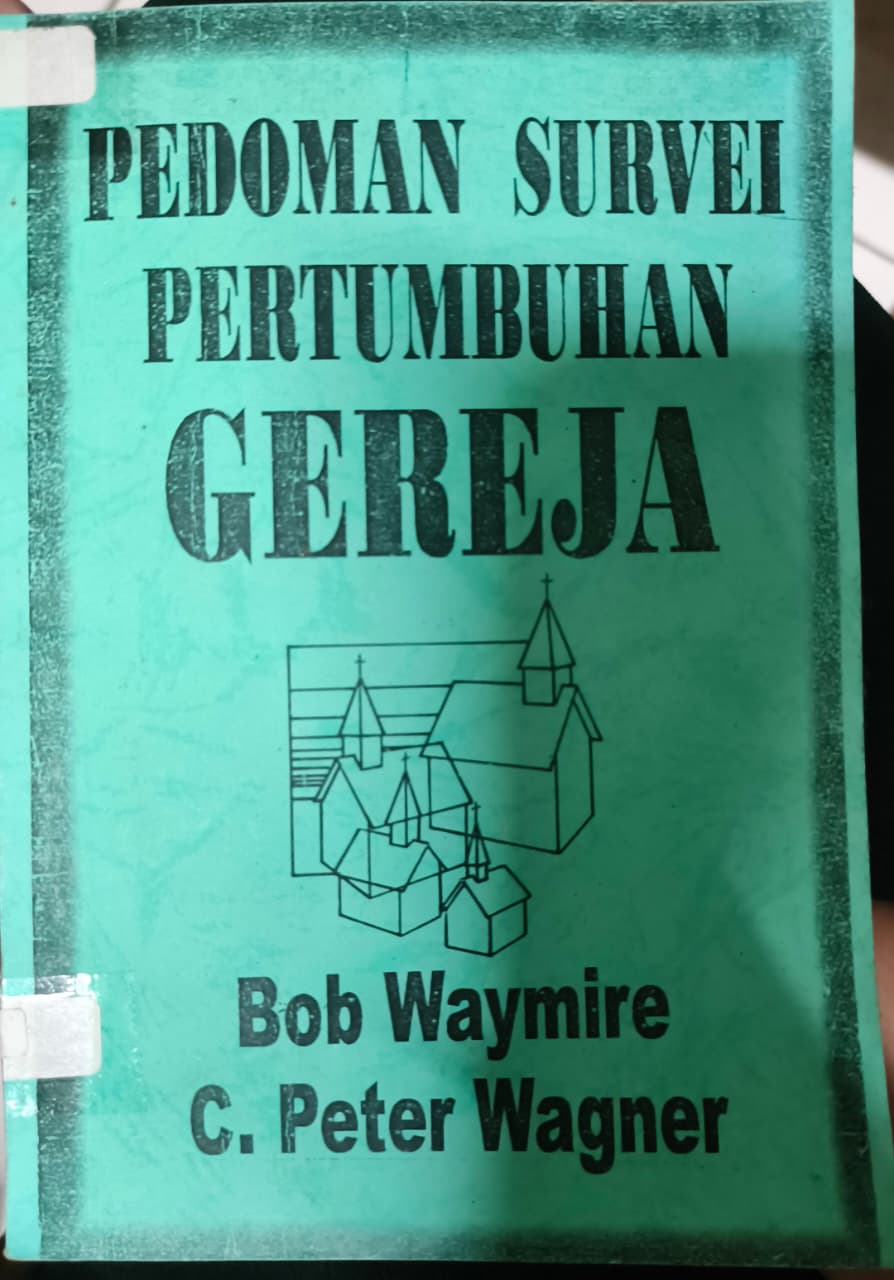 Cover buku Pedoman Survei Pertumbuhan Gereja