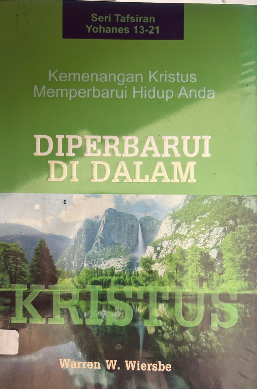 Cover buku Diperbaharui Di Dalam Kristus