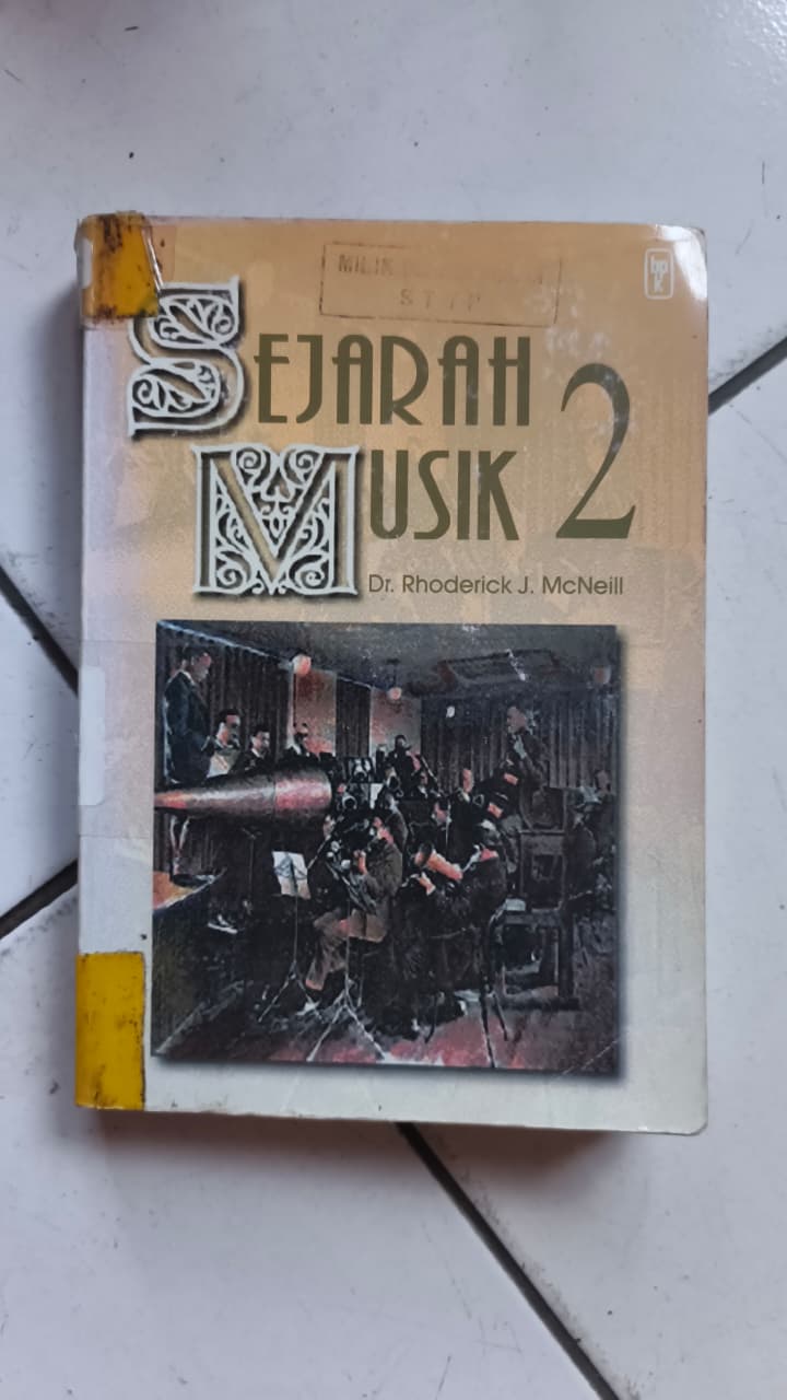 Cover buku Sejarah Musik 2