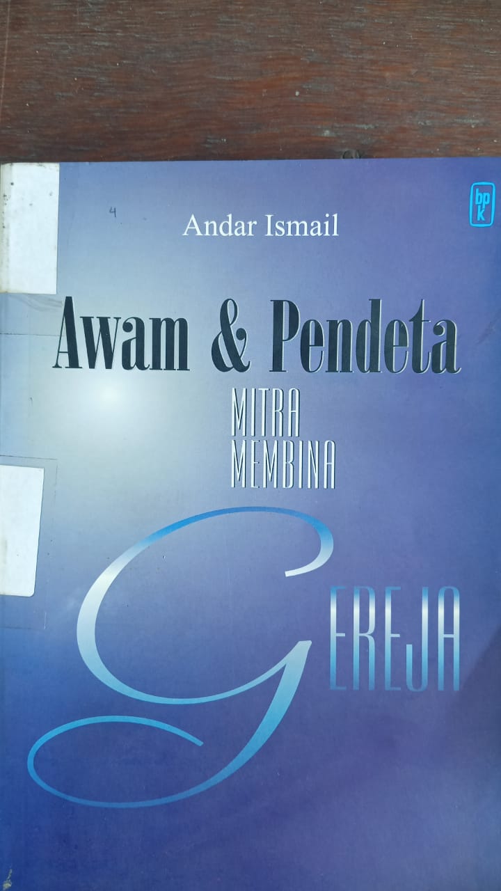 Cover buku Awam & Pendeta mitra membina Gereja