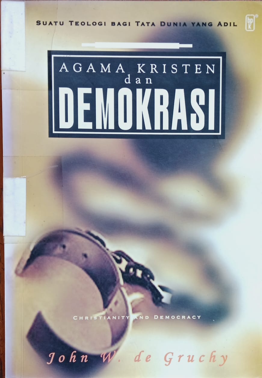 Cover buku AGAMA KRISTEN dan DEMOKRASI