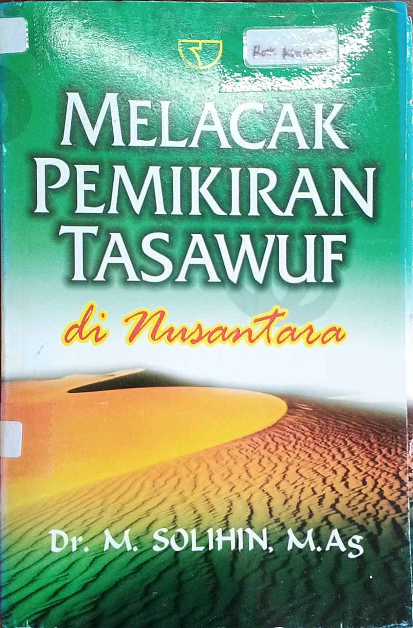 Cover buku MELACAK PEMIKIRAN TASAWUF di nusantara