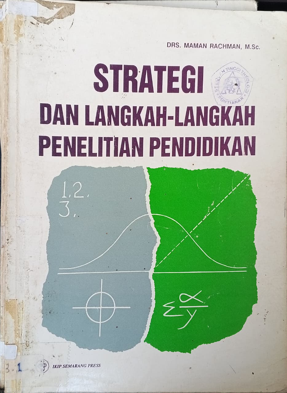 Cover buku STRATEGI DAN LANGKAH-LANGKAH PENELITIAN PENDIDIKAN