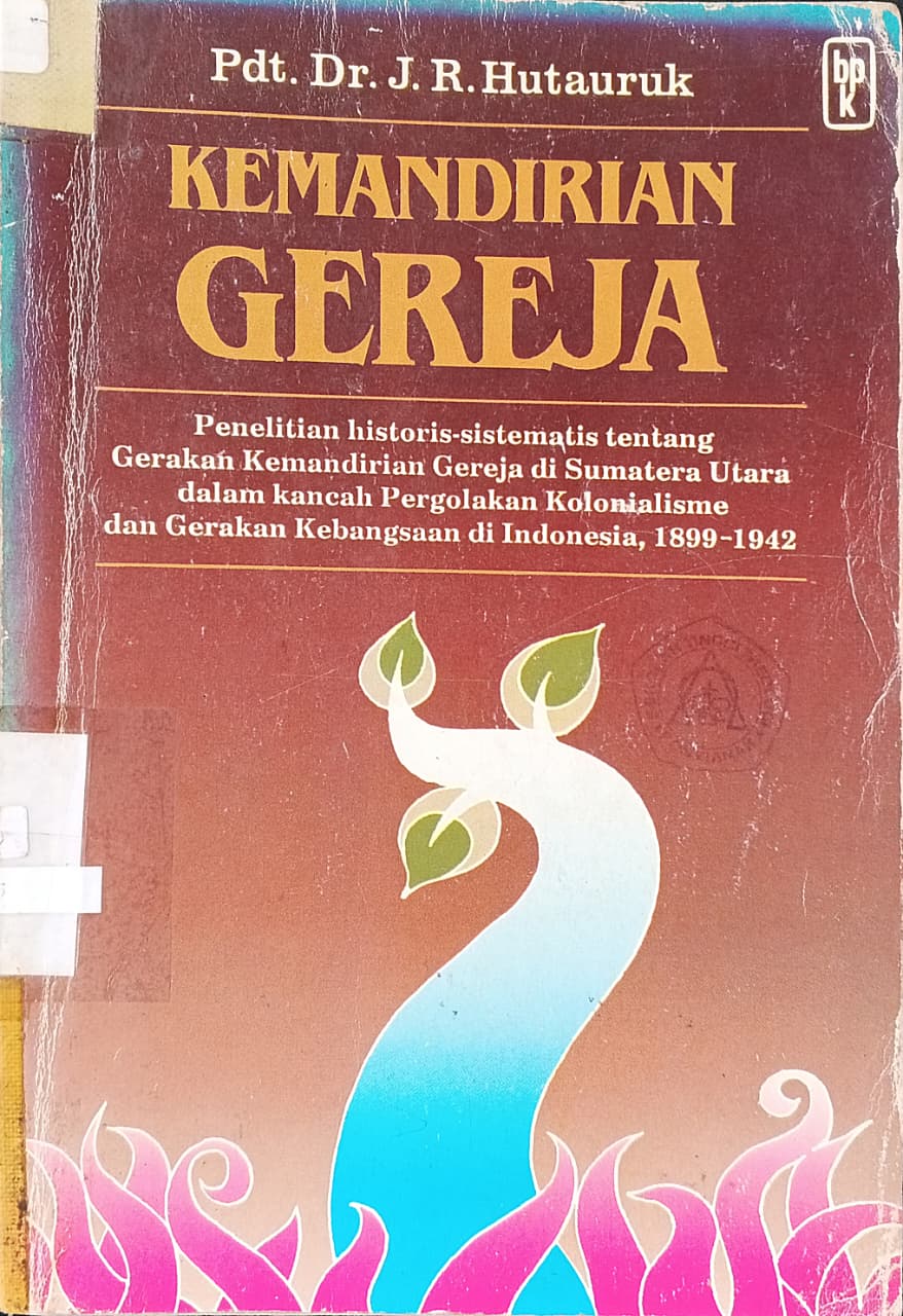 Cover buku KEMANDIRIAN GEREJA