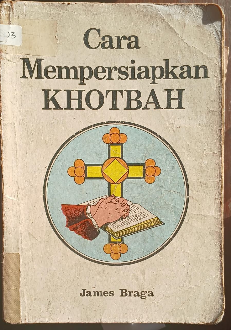 Cover buku Cara Mempersiapkan Khotbah