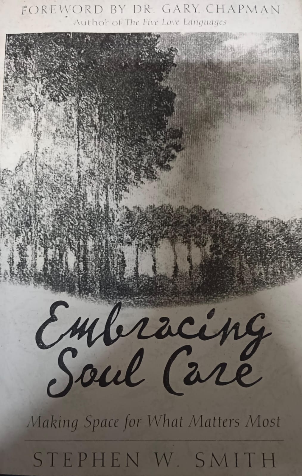 Cover buku Embracing Soul Care Making Space for What Matters Most
