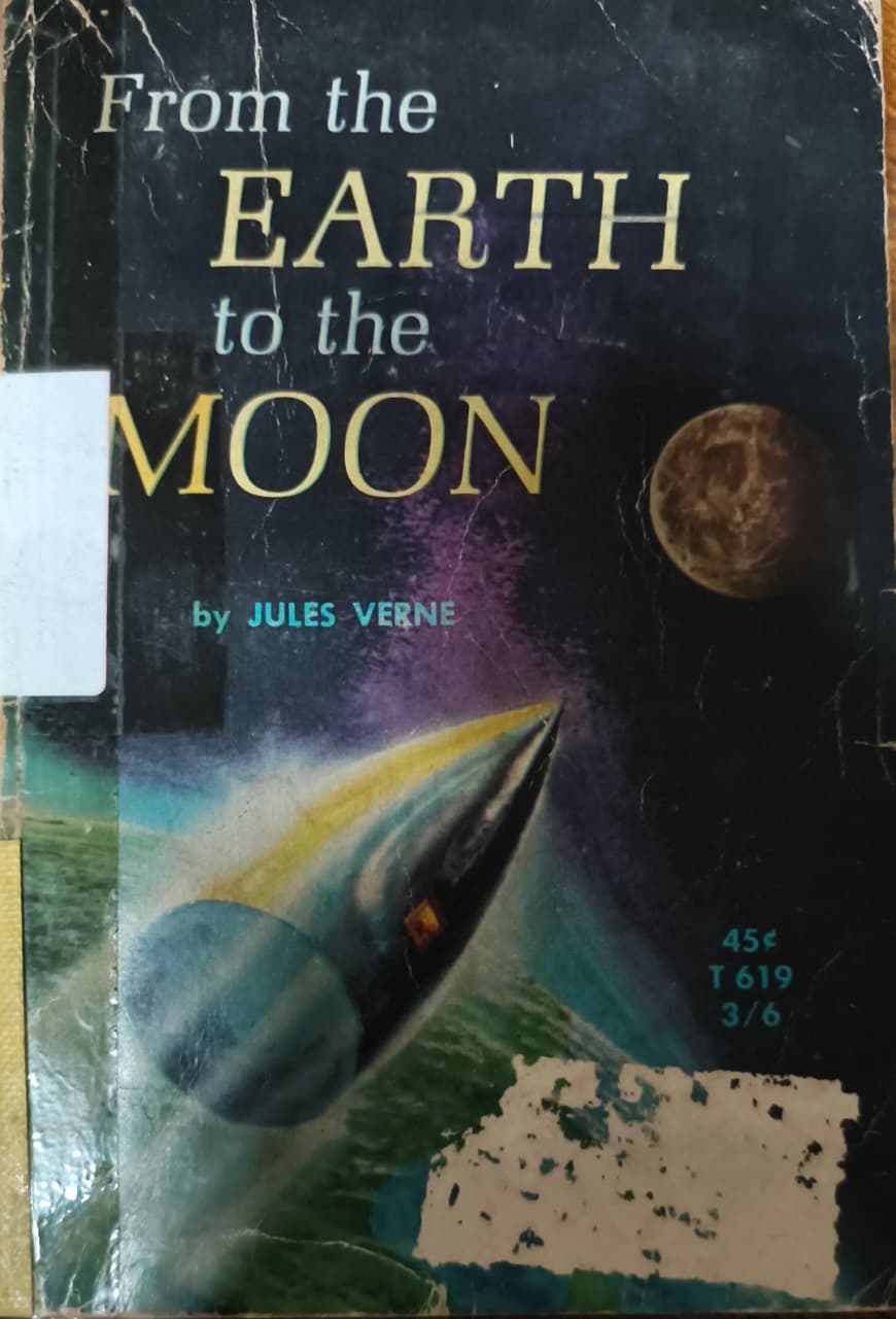 Cover buku From the EARTH to the MOON