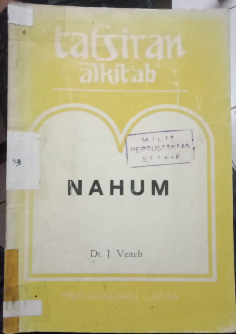 Cover buku TAFSIRAN ALKITAB NAHUM