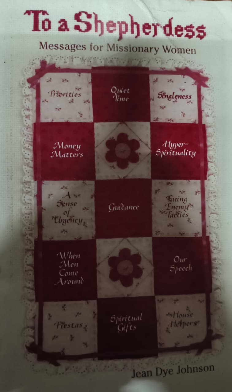 Cover buku To a Shepherdess Message for Missionary Women