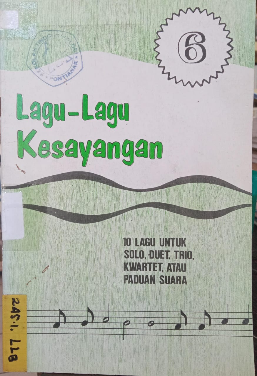Cover buku Lagu-Lagu Kesayangan 6