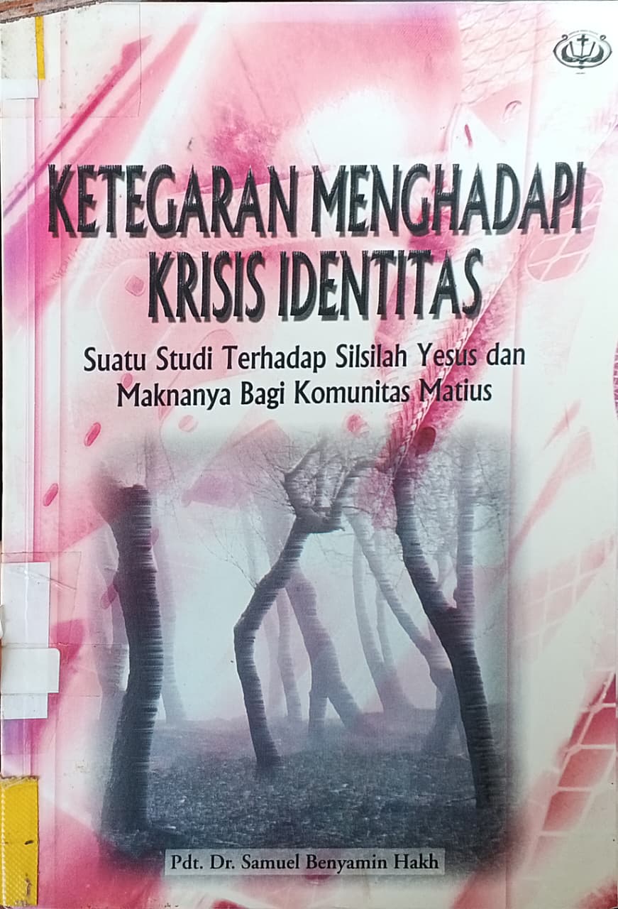Cover buku KETEGARAN MENGHADAPI KRISIS IDENTITAS