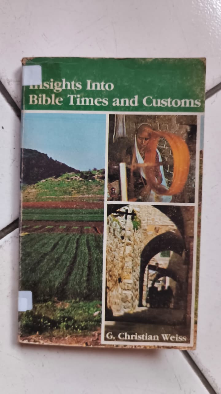 Cover buku Insights Into Bible Times and Customs