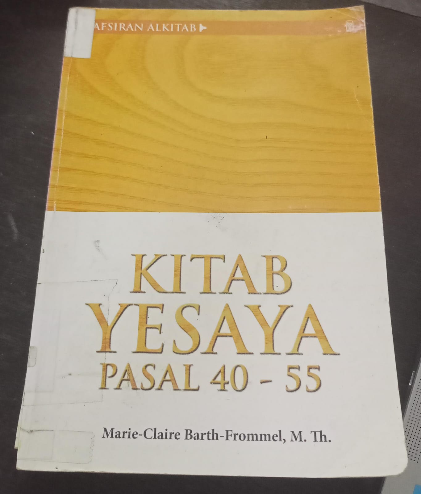 Cover buku TAFSIRAN KITAB YESAYA PASAL 40-55