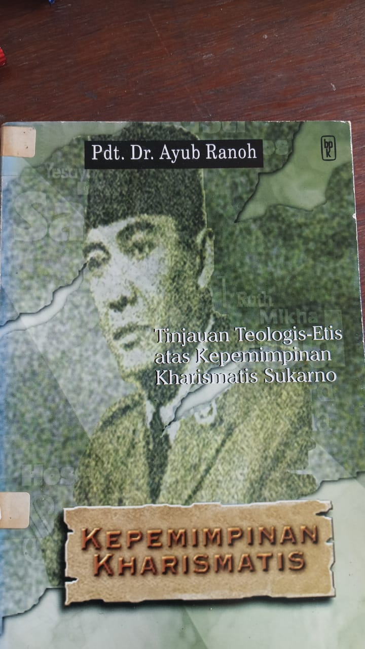 Cover buku Tinjauan Teologis- Etis atas kepemimpinan kharismatis sukarno