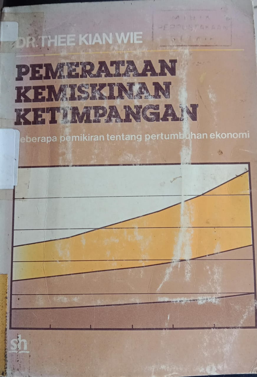 Cover buku Pemerataan Kemiskinan Ketimpangan