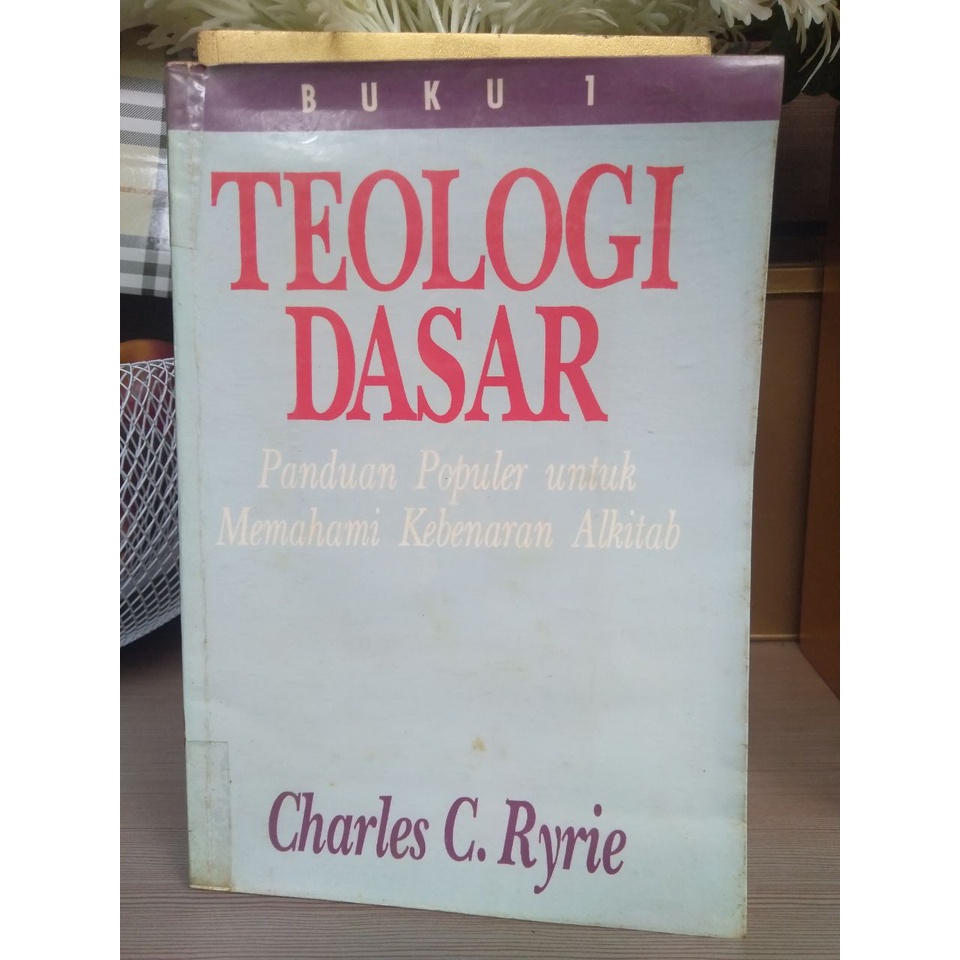 Cover buku Teologi Dasar