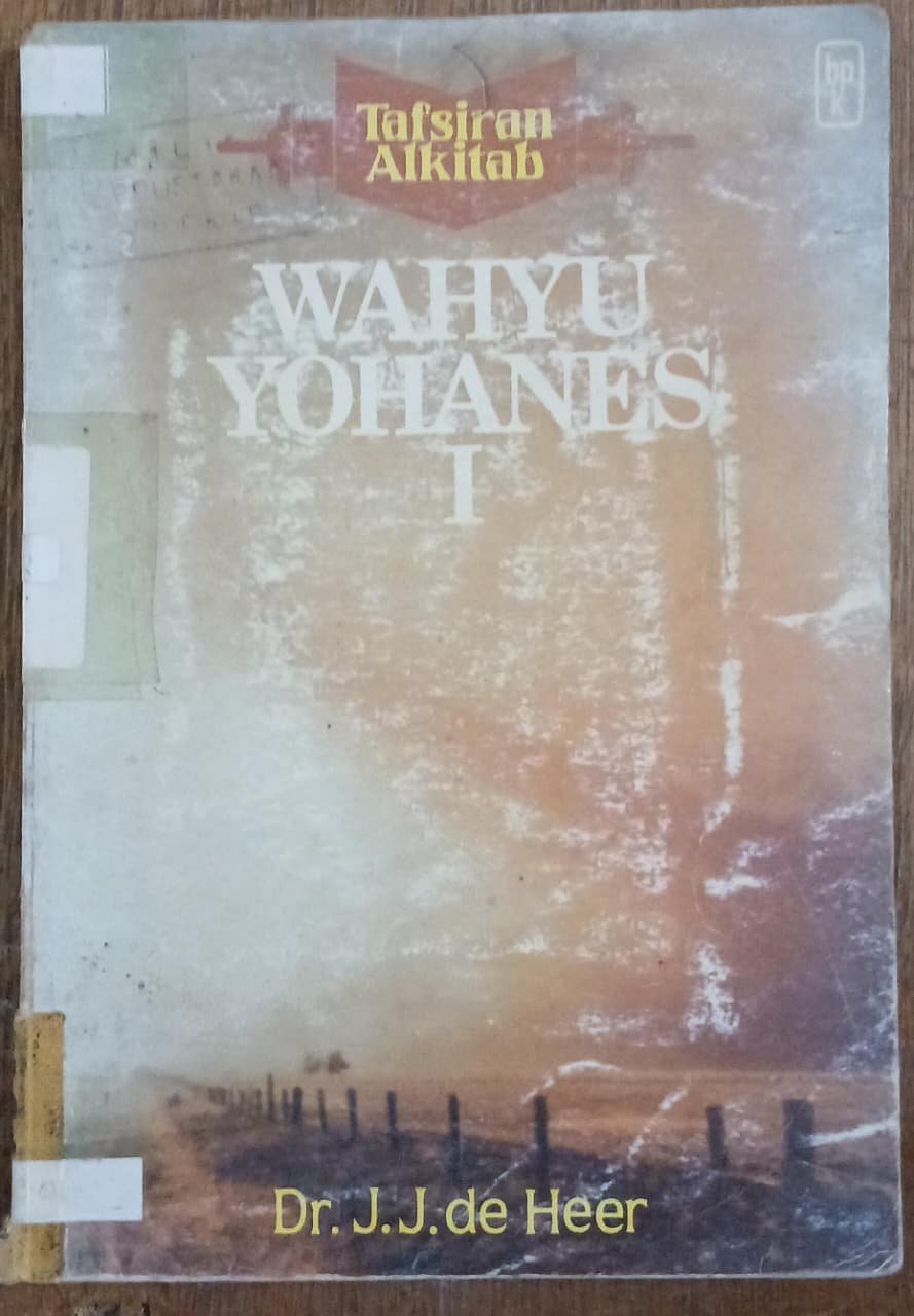 Cover buku Tafsiran Alkitab WAHYU YOHANES I