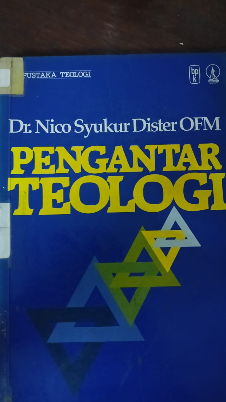 Cover buku Pengantar Teologi