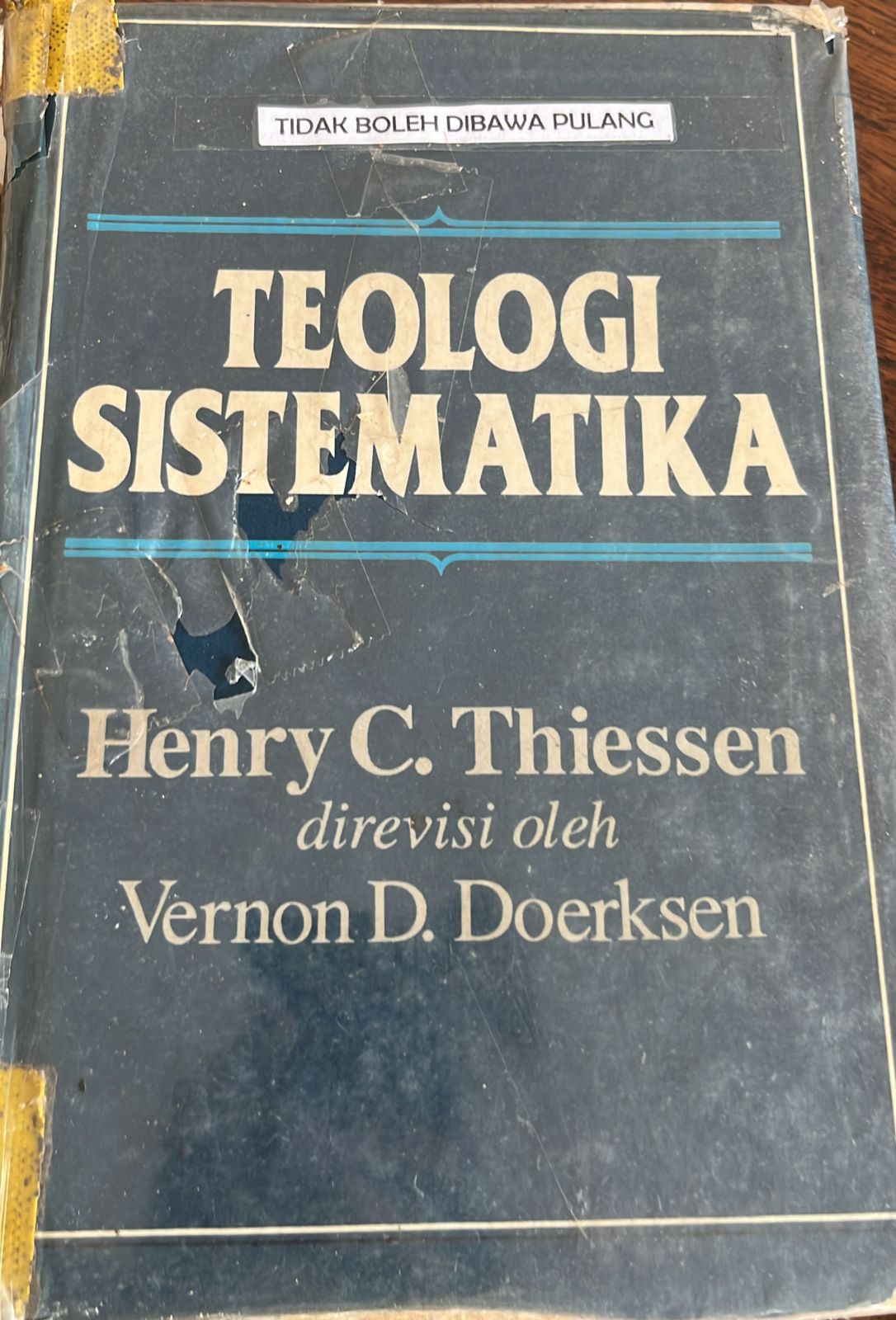 Cover buku TEOLOGI SISTEMATIKA