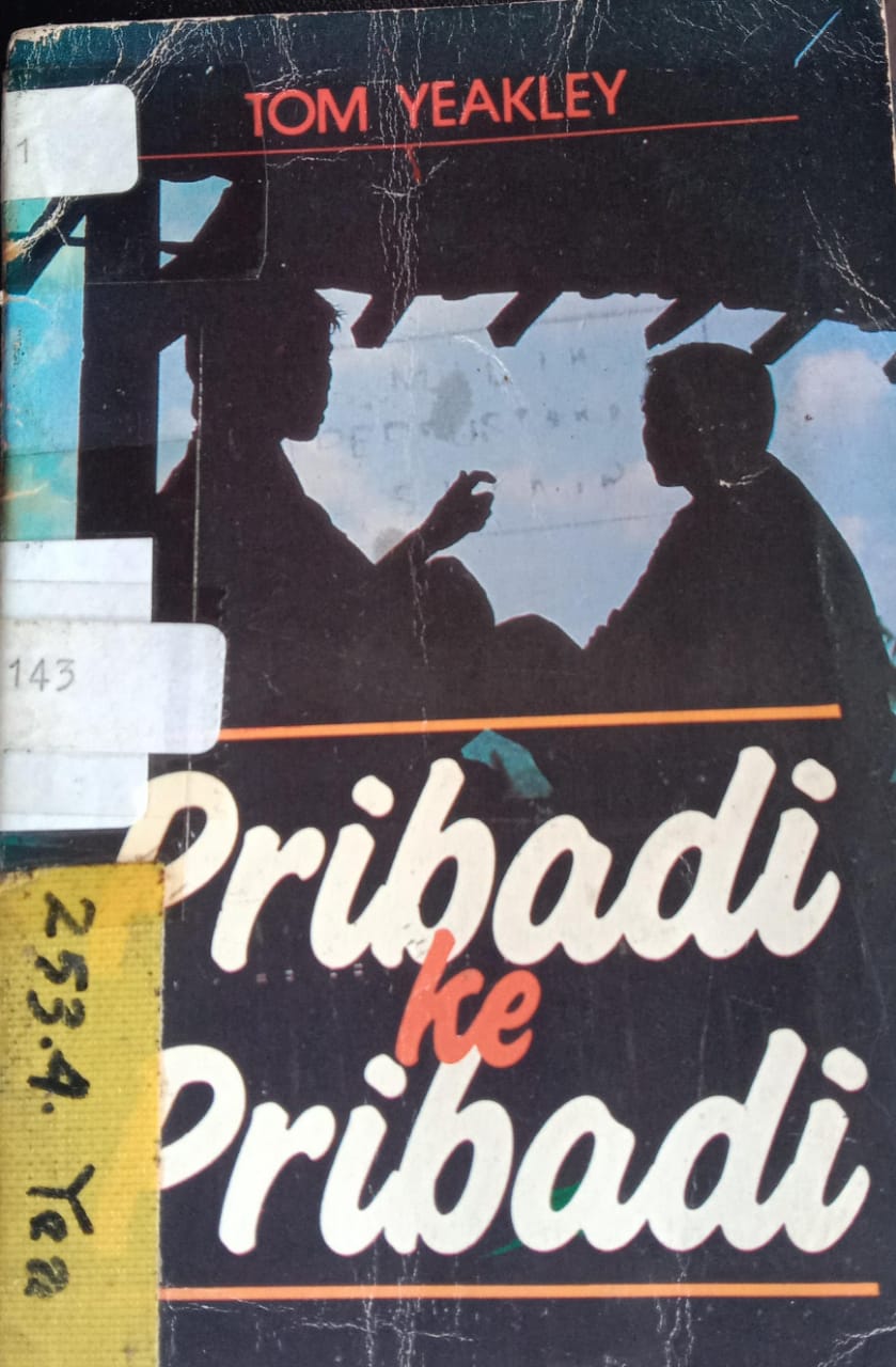 Cover buku Pribadi ke Pribadi