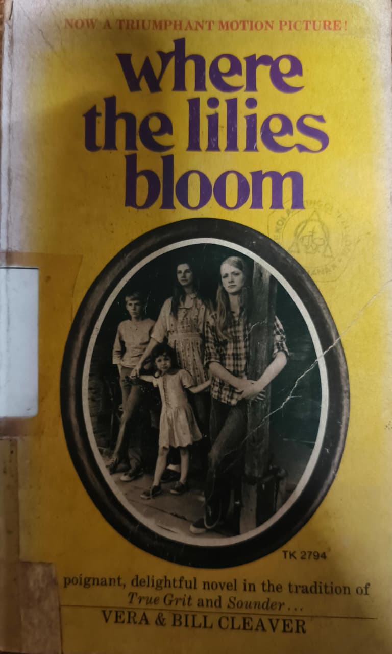 Cover buku where the lilies bloom