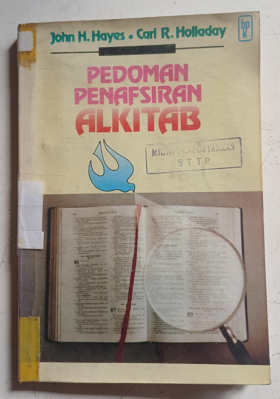 Cover buku PEDOMAN PENAFSIRAN ALKITAB