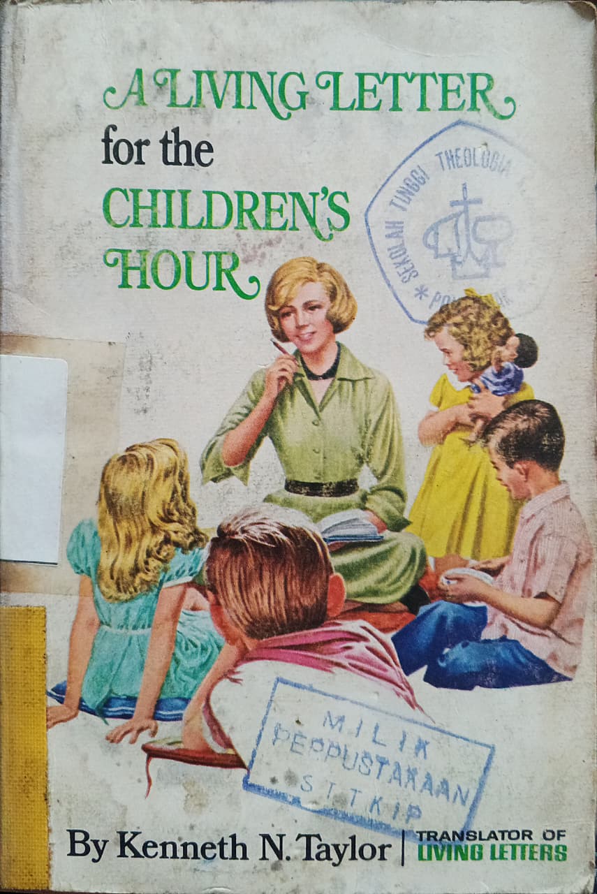 Cover buku A LIVING LETTER for the CHILDREN'S HOUR