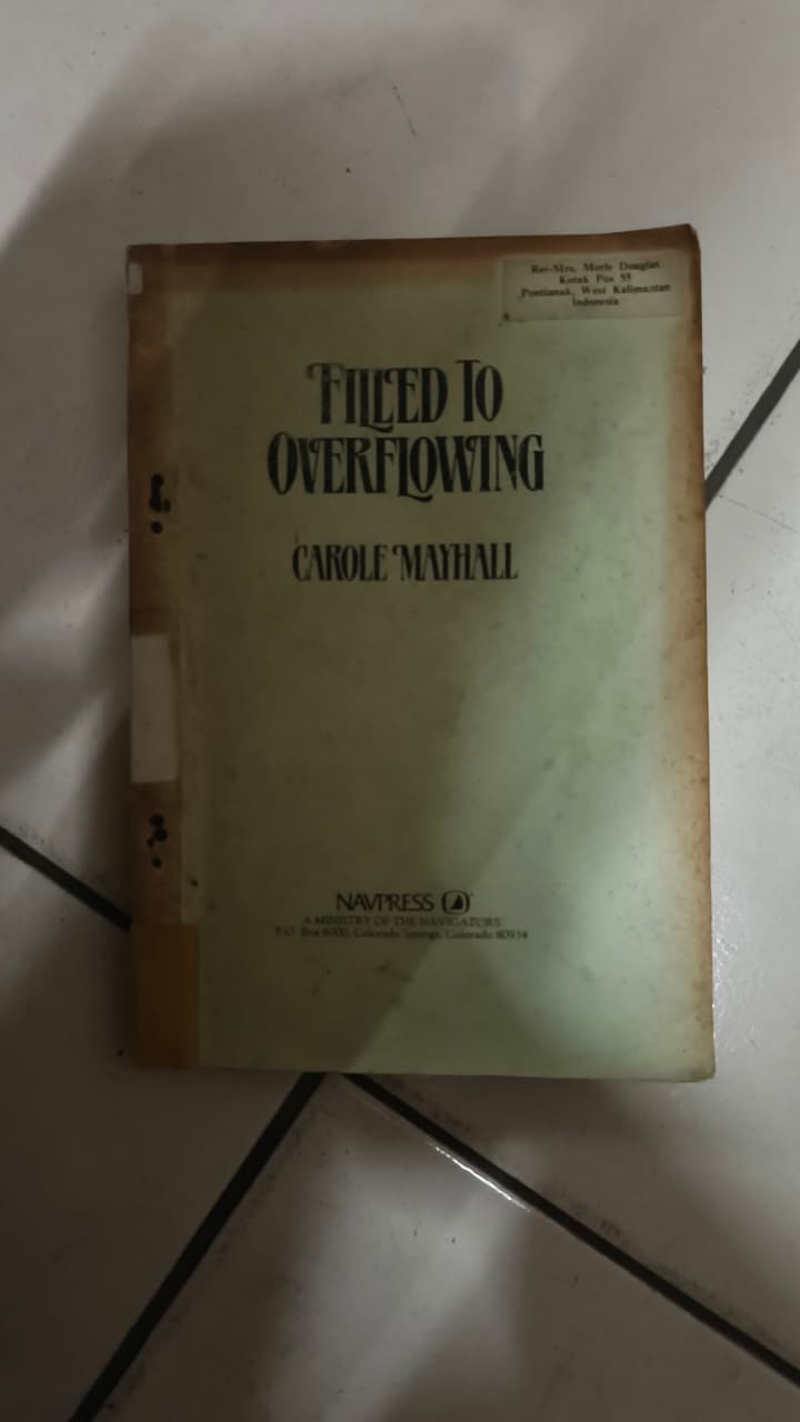 Cover buku Fillted To Overflowing