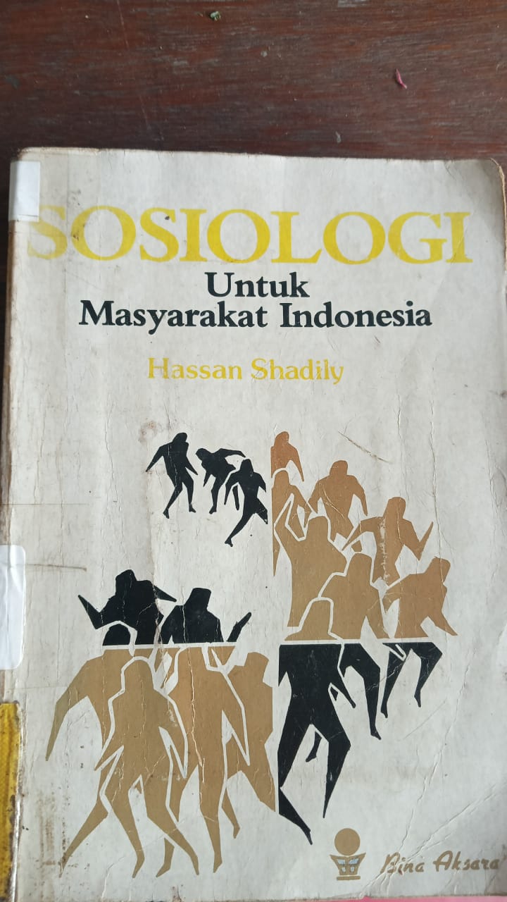 Cover buku Sosiologi untuk masyarakat Indonesia