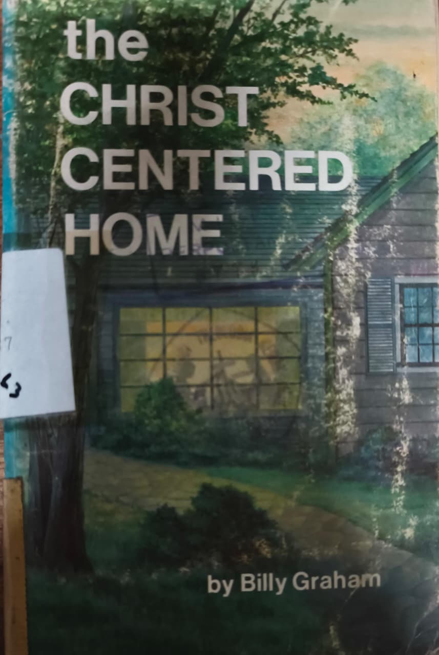 Cover buku the CHRIST CENTERED HOME