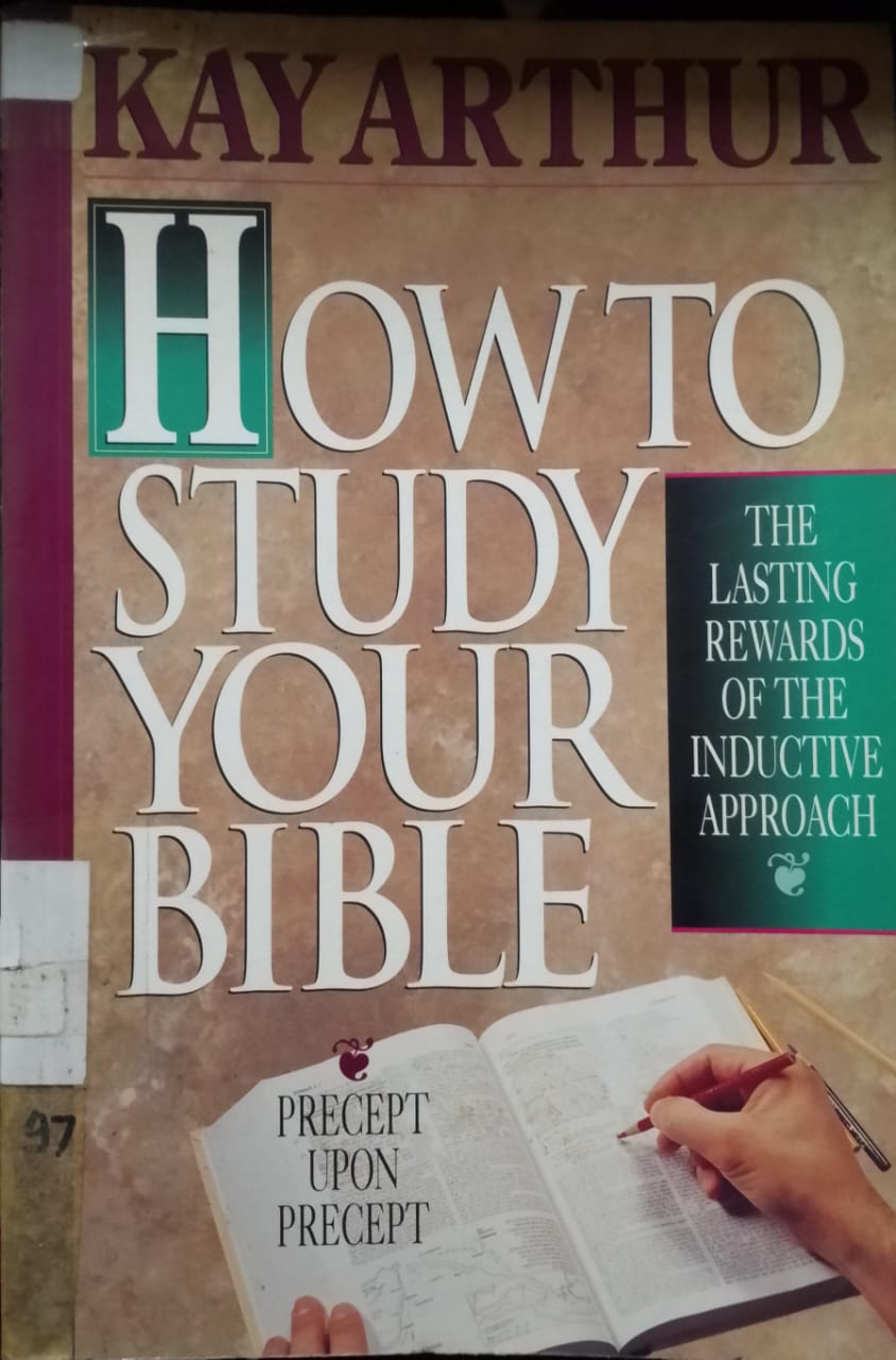 Cover buku HOW TO STUDY YOUR BIBLE
