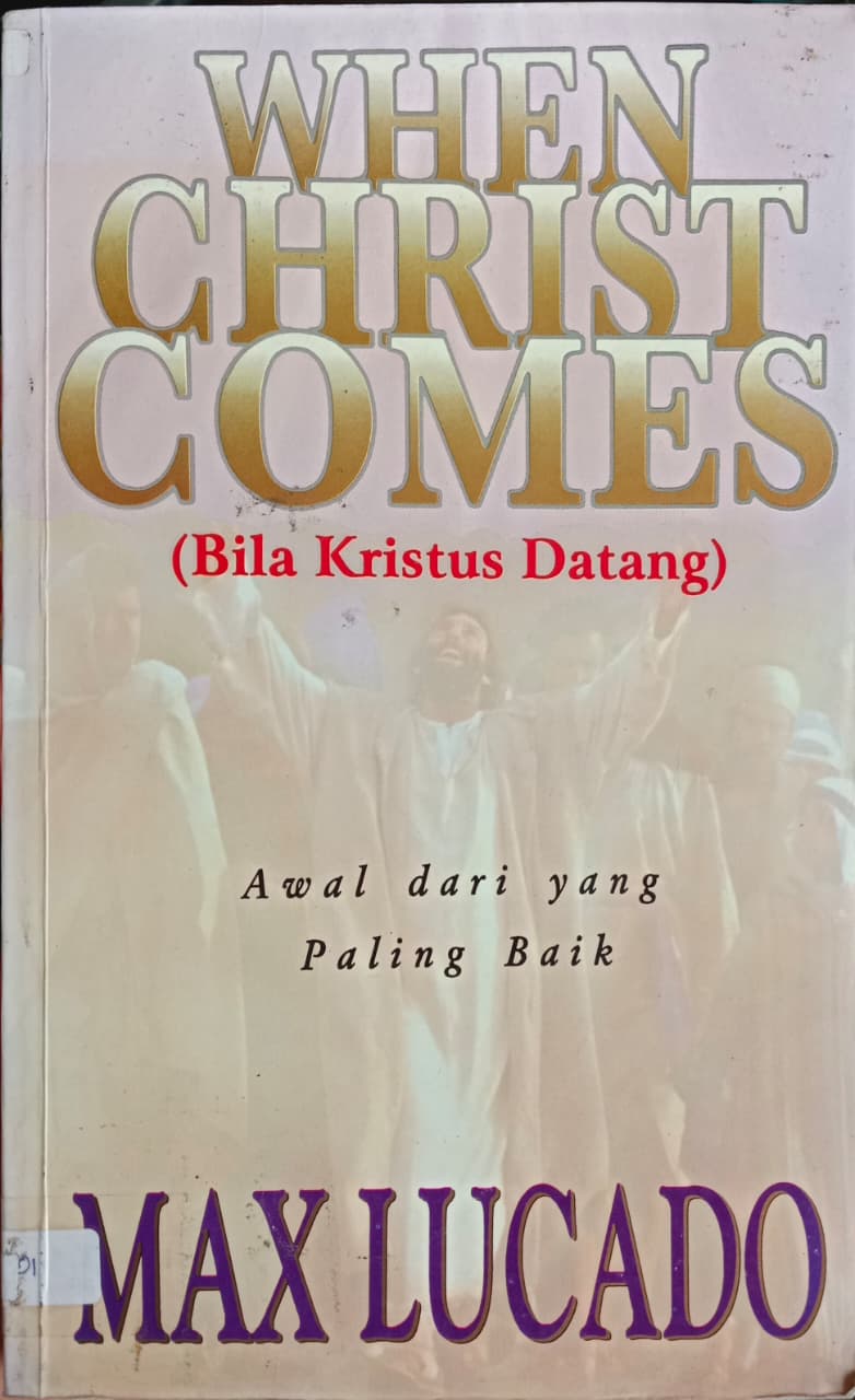 Cover buku WHEN CHRIST COMES