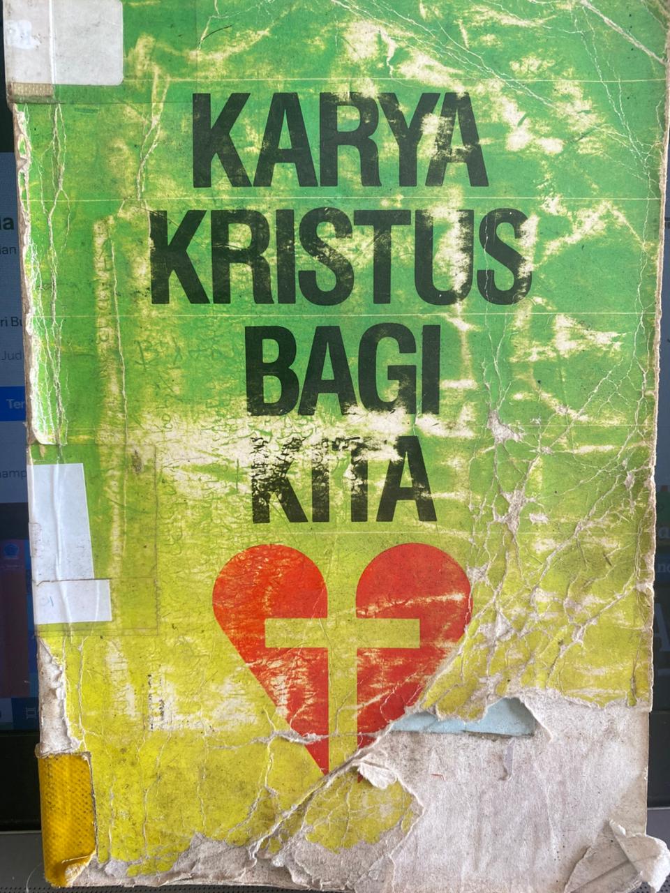 Cover buku Karya Kristus Bagi Kita