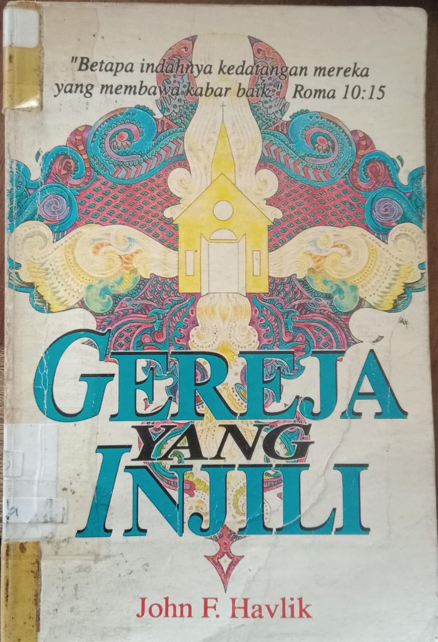 Cover buku GEREJA YANG INJILI