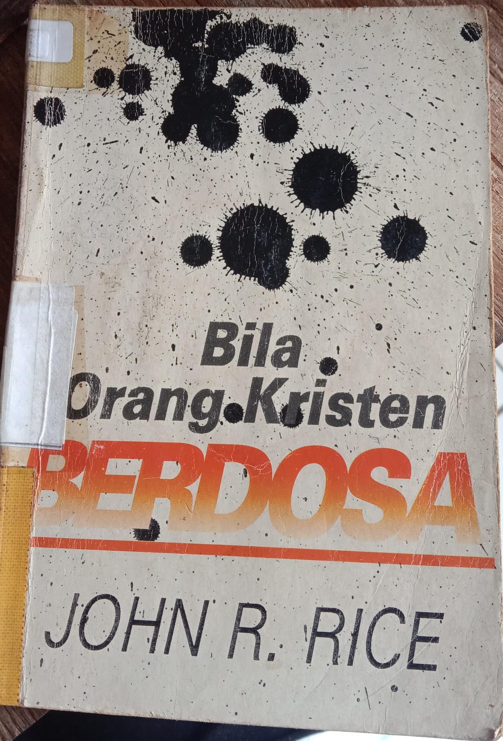 Cover buku Bila Orang Kristen Berdosa