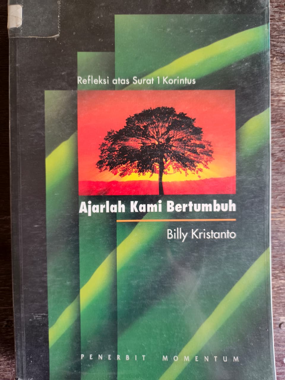 Cover buku Refelksi Atas Surat 1  Korintus  Ajarlah Kami Bertumbuh