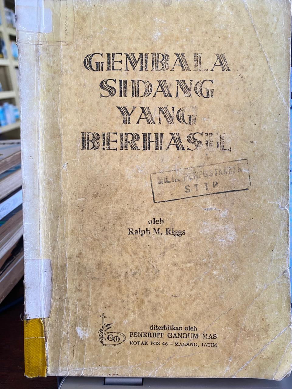 Cover buku Gembala Sidang Yang Berhasil