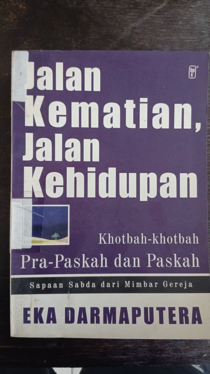 Cover buku Jalan Kematian, Jalan Kehidupan