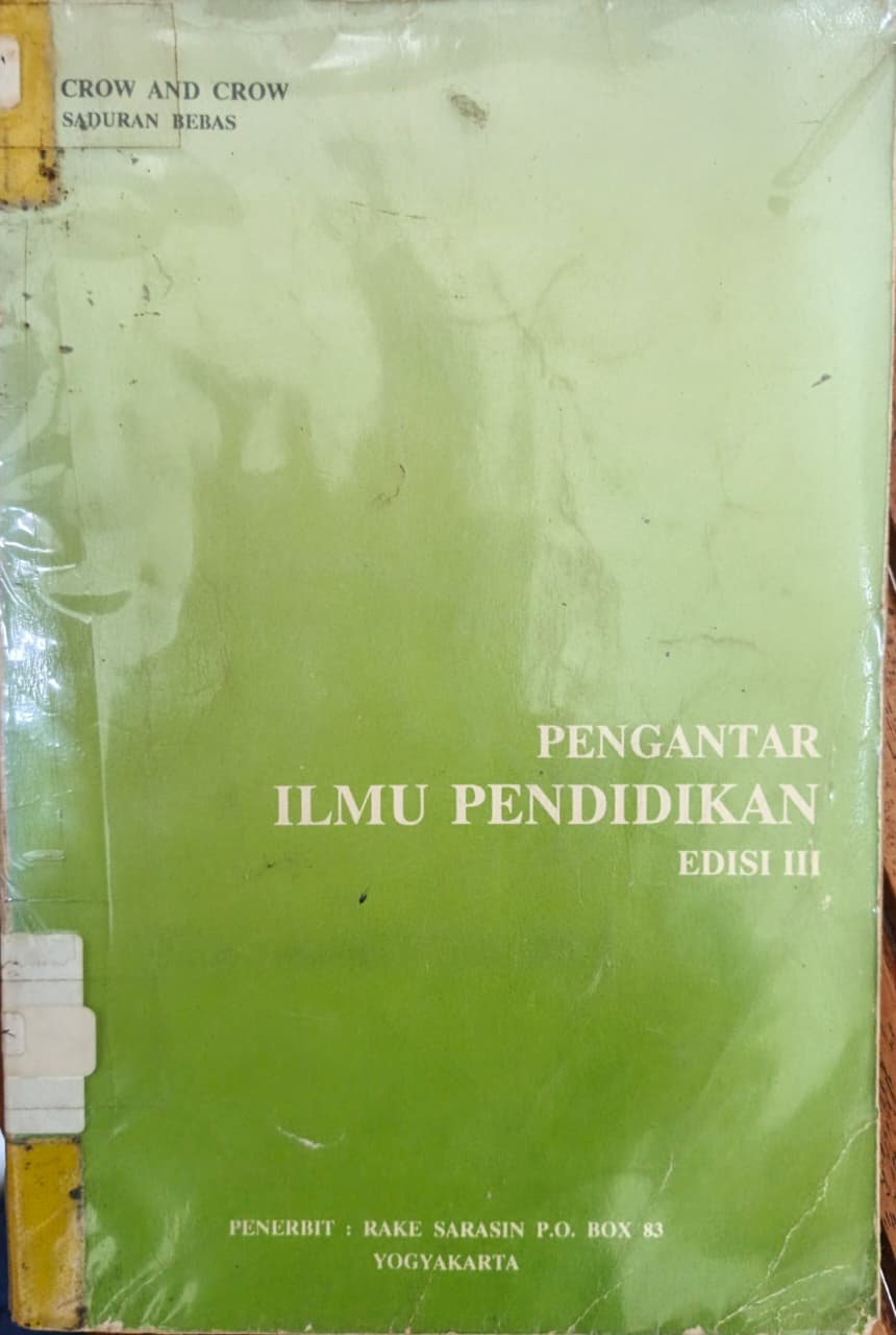 Cover buku Pengantar Ilmu Pendidikan