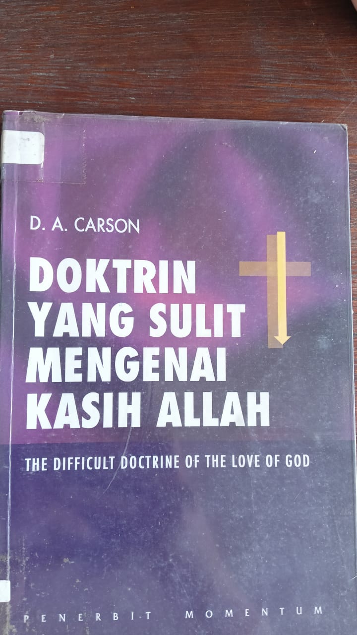 Cover buku Doktrin yang sulit mengenai kasih Allah