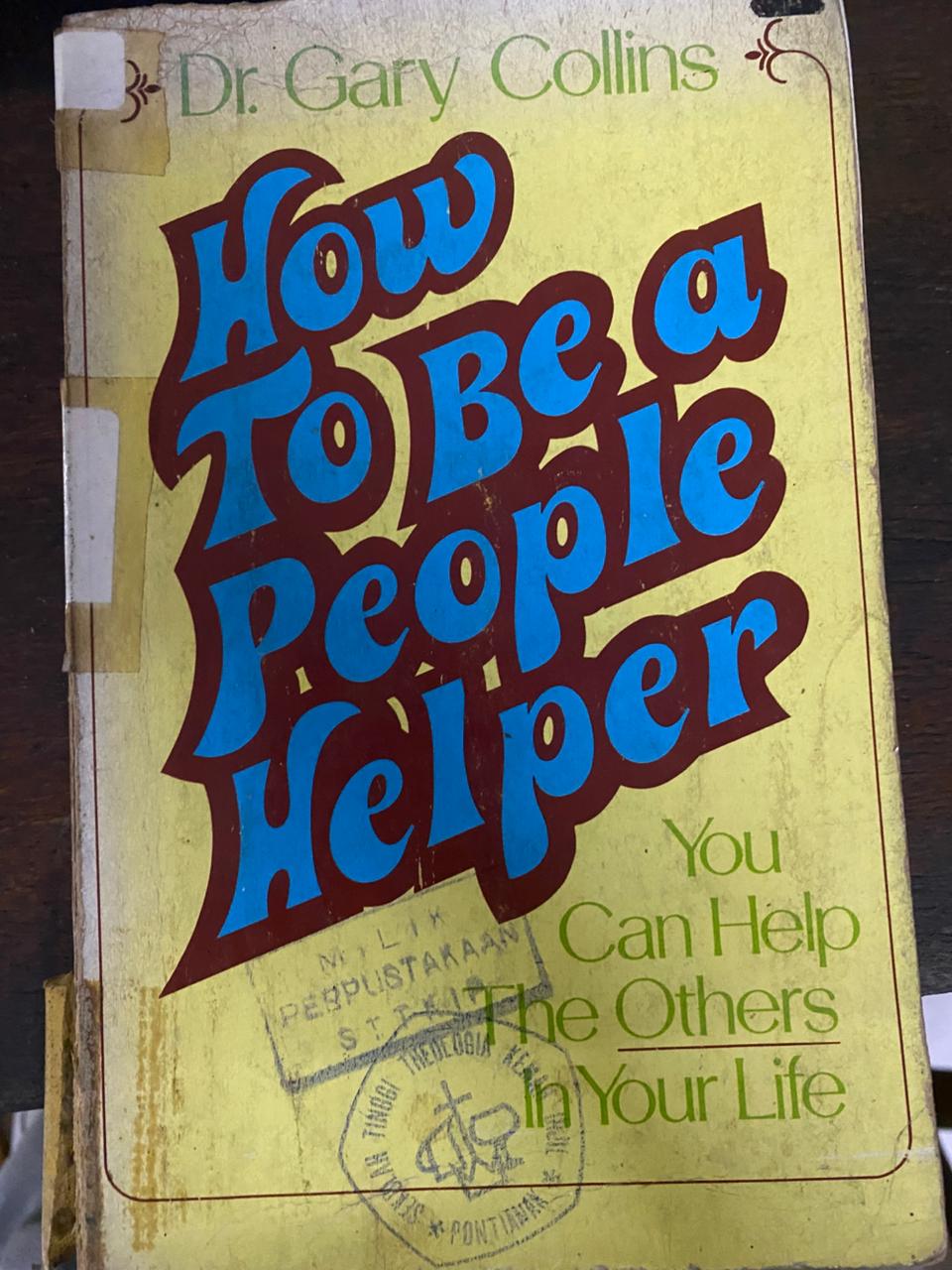 Cover buku How To Be a People Helper