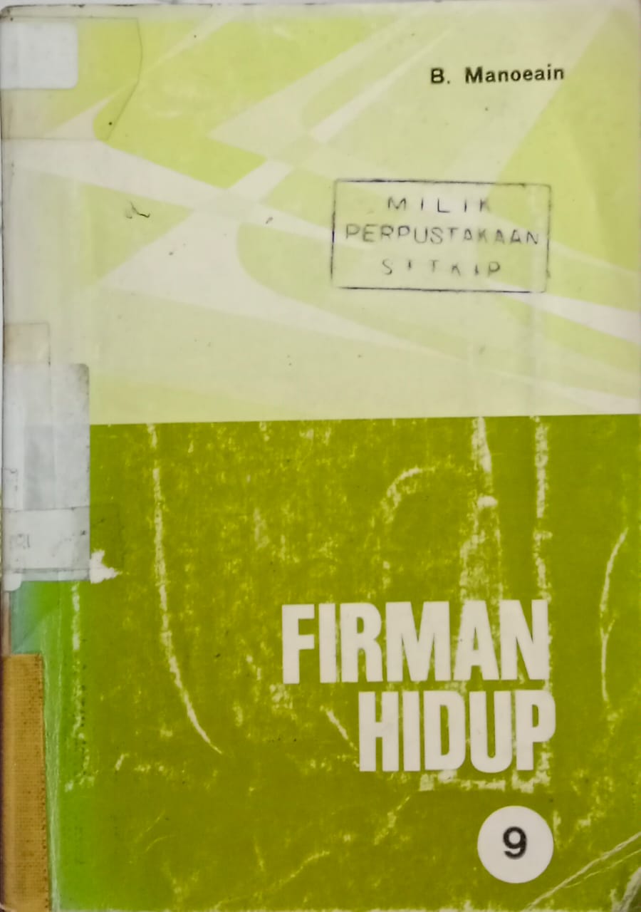 Cover buku FIRMAN HIDUP 9